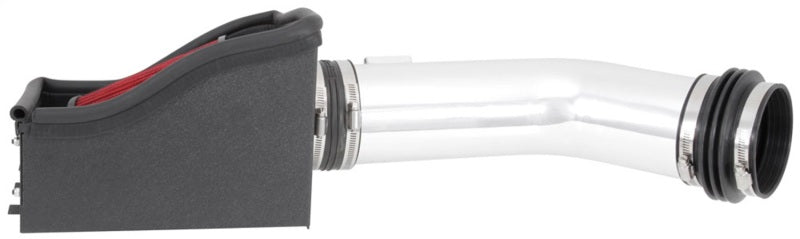 Spectre 11-14 Ford F150 SVT Raptor V8-6.2L F/I Air Intake Kit - Polished w/Red Filter Spectre Cold Air Intakes