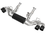 aFe MACH Force-Xp 3in to 2-1/2in 304SS Cat-Back 2020 Chevy Corvette (C8) 6.2L - Black Tip aFe Catback