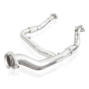Stainless Works 15-18 F-150 3.5L Downpipe 3in High-Flow Cats Y-Pipe Factory Connection Stainless Works Downpipes