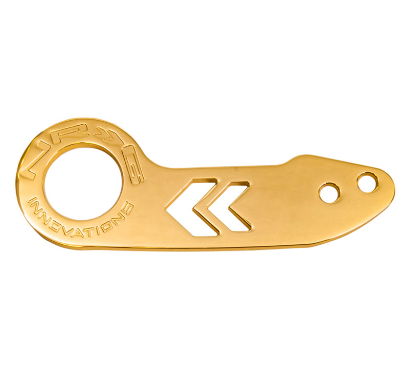 NRG Universal Rear Tow Hook - Gold Dip NRG Tow Hooks