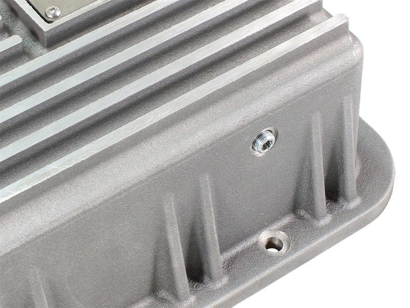 aFe Transmission Pan (Raw); Ford Trucks 93-08 AODE/4R70W aFe Diff Covers