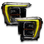 Oracle 21-22 Ford F-150 ColorSHIFT RGB+W Headlight DRL Upgrade Kit w/ RF Controller ORACLE Lighting Headlights