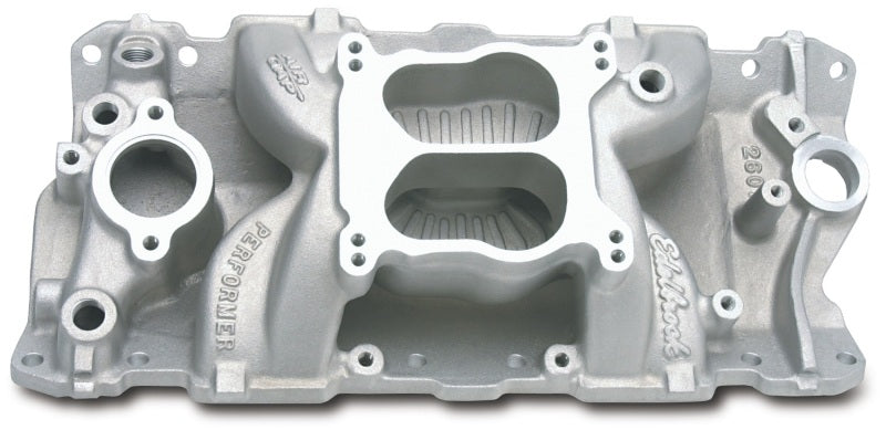 Edelbrock SBC Perf Air Gap Manifold Edelbrock Intake Manifolds