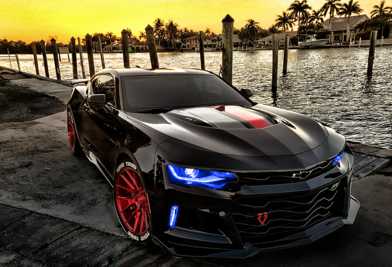 Oracle 16-18 Chevrolet Camaro Backlit Fog Light DRL Upgrade Kit - ColorSHIFT ORACLE Lighting Headlights
