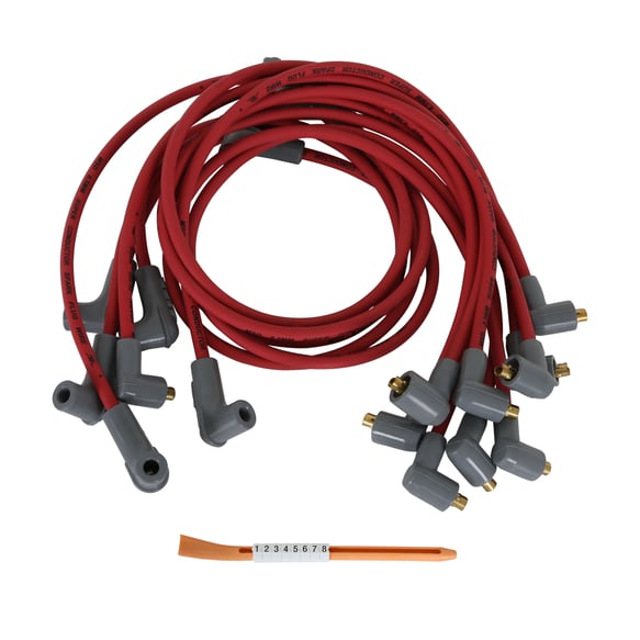 Super Conductor Spark Plug Wire Set,Big Block Chevy, Socket Dist. Cap 31609 MSD Autoparts