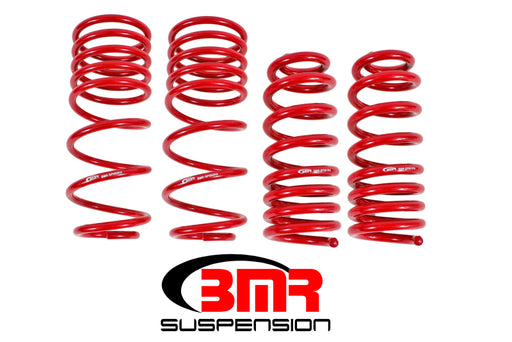 BMR 93-02 F-Body Handling Version Lowering Spring Kit (Set Of 4) - Red BMR Suspension Lowering Springs