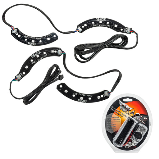 Oracle 14-15 Chevrolet Camaro RS Headlight DRL Upgrade Kit - ColorSHIFT ORACLE Lighting Headlights