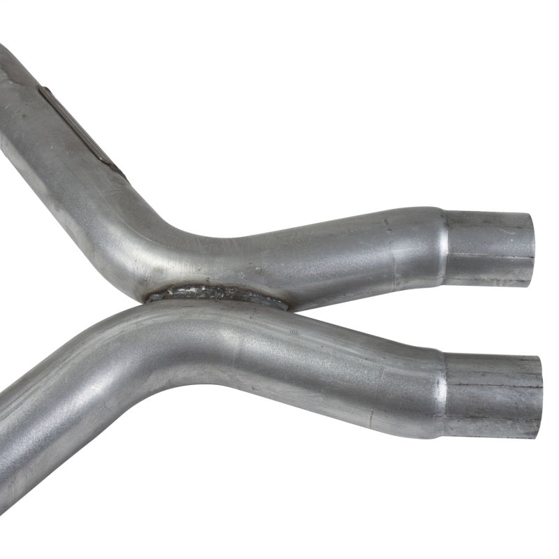 BBK 11-14 Mustang 3.7 V6 Short Mid X Pipe With Catalytic Converters 2-1/2 For BBK Long Tube Headers BBK X Pipes