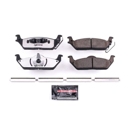 Power Stop 04-11 Ford F-150 Rear Z36 Truck & Tow Brake Pads w/Hardware PowerStop Brake Pads - Performance