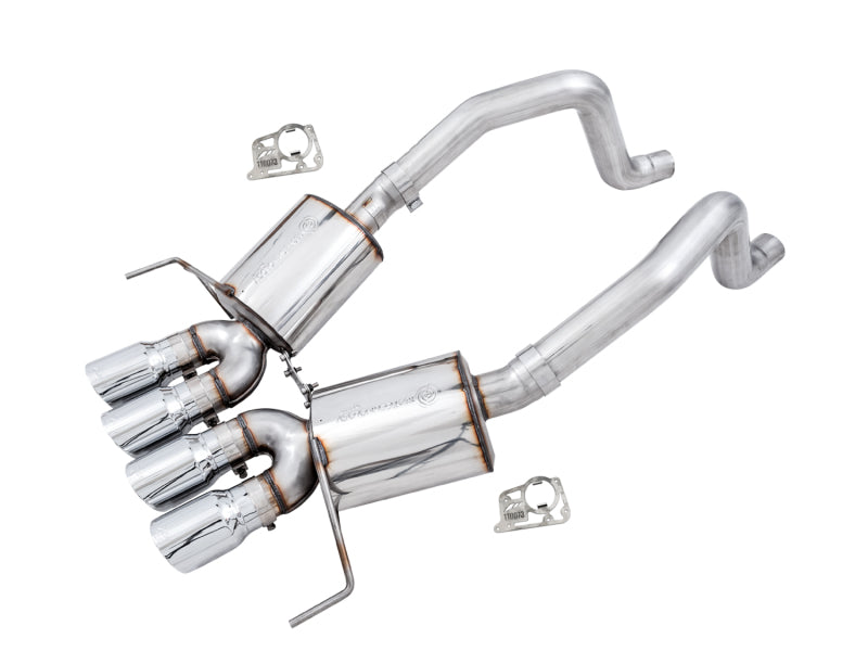 AWE Tuning 14-19 Chevy Corvette C7 Z06/ZR1 (w/o AFM) Touring Edition Axle-Back Exhaust w/Chrome Tips AWE Tuning Axle Back