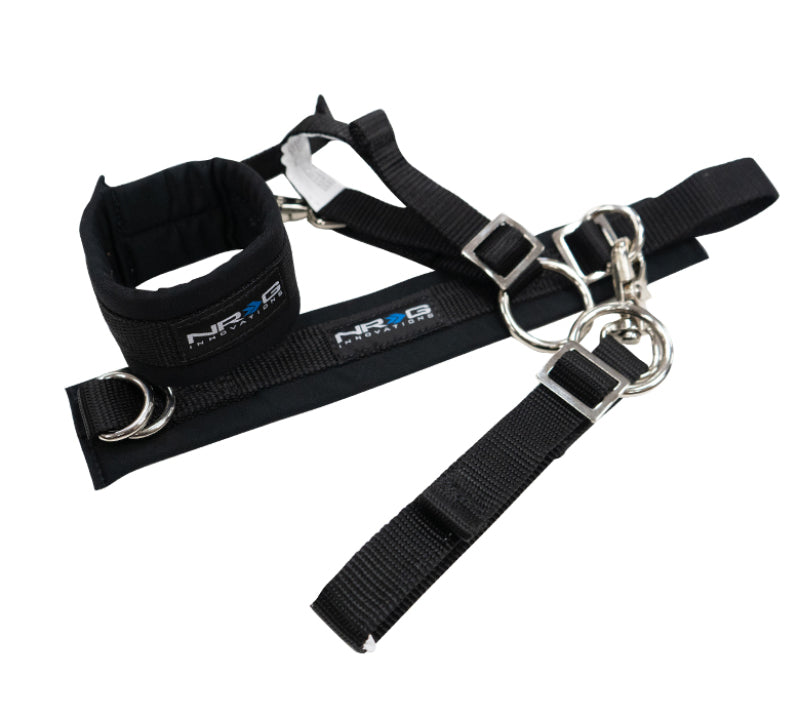 NRG SFI 3.3 Arm Restraints One Pair - Black NRG Seat Belts & Harnesses