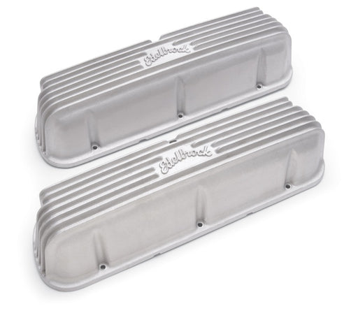 Edelbrock Valve Cover Classic Series Ford 1962-95 221 351W V8 Satin Edelbrock Valve Covers