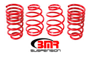 BMR 10-15 5th Gen Camaro V8 Lowering Spring Kit (Set Of 4) - Red BMR Suspension Lowering Springs