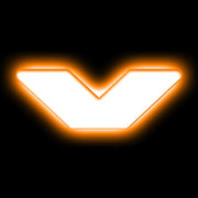 ORACLE Lighting Universal Illuminated LED Letter Badges - Matte Wht Surface Finish - V ORACLE Lighting Light Accessories and Wiring