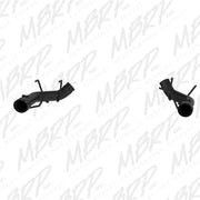 MBRP 2011-2014 Ford Mustang GT 3in Dual Axle Back Muffler Delete - Black MBRP Axle Back