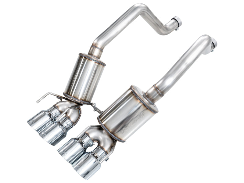 AWE Tuning C6 Chevrolet Corvette Z06/ZR1 Touring Edition Axle-Back Exhaust w/ Chrome Silver Tips AWE Tuning Axle Back