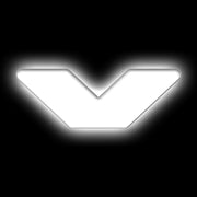 ORACLE Lighting Universal Illuminated LED Letter Badges - Matte Wht Surface Finish - V ORACLE Lighting Light Accessories and Wiring