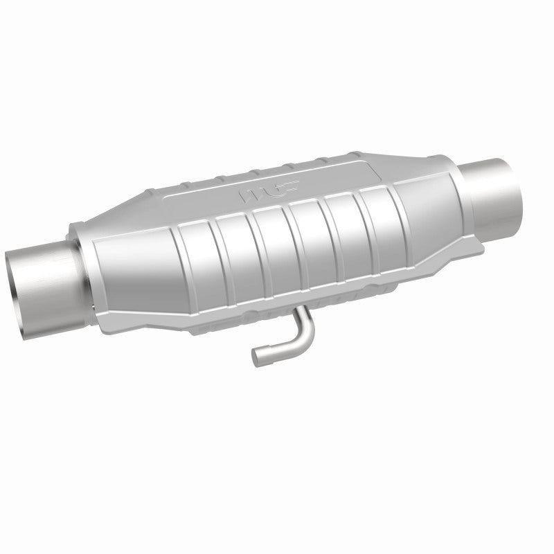 MagnaFlow Universal Catalytic Converter 2.25in Inlet/Outlet Center/Center Oval Rear (California) Magnaflow Catalytic Converter Universal