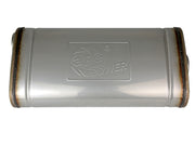 aFe MACH Force XP 304 Stainless Steel Muffler 2.5in Center/Offset 18in L x 9in W x 4in H aFe Muffler