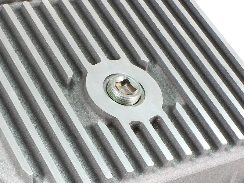 aFe Transmission Pan (Raw); Ford Trucks 93-08 AODE/4R70W aFe Diff Covers