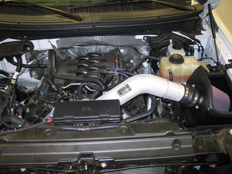 K&N 11 Ford F150 5.0L V8 F/I High Flow Performance Intake Kit K&N Engineering Cold Air Intakes