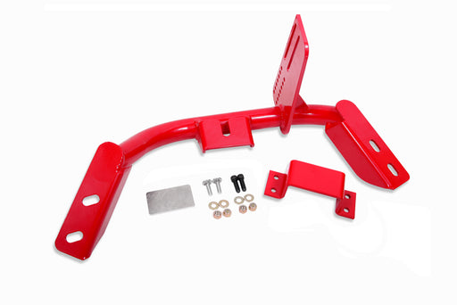 BMR 84-92 3rd Gen F-Body Torque Arm Relocation Crossmember T56 / M6 - Red BMR Suspension Crossmembers