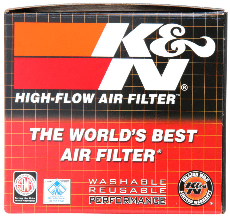 K&N Universal Clamp-On Air Filter 1 7/8 in FLG / 3in B / 2in T / 3in H K&N Engineering Air Filters - Universal Fit