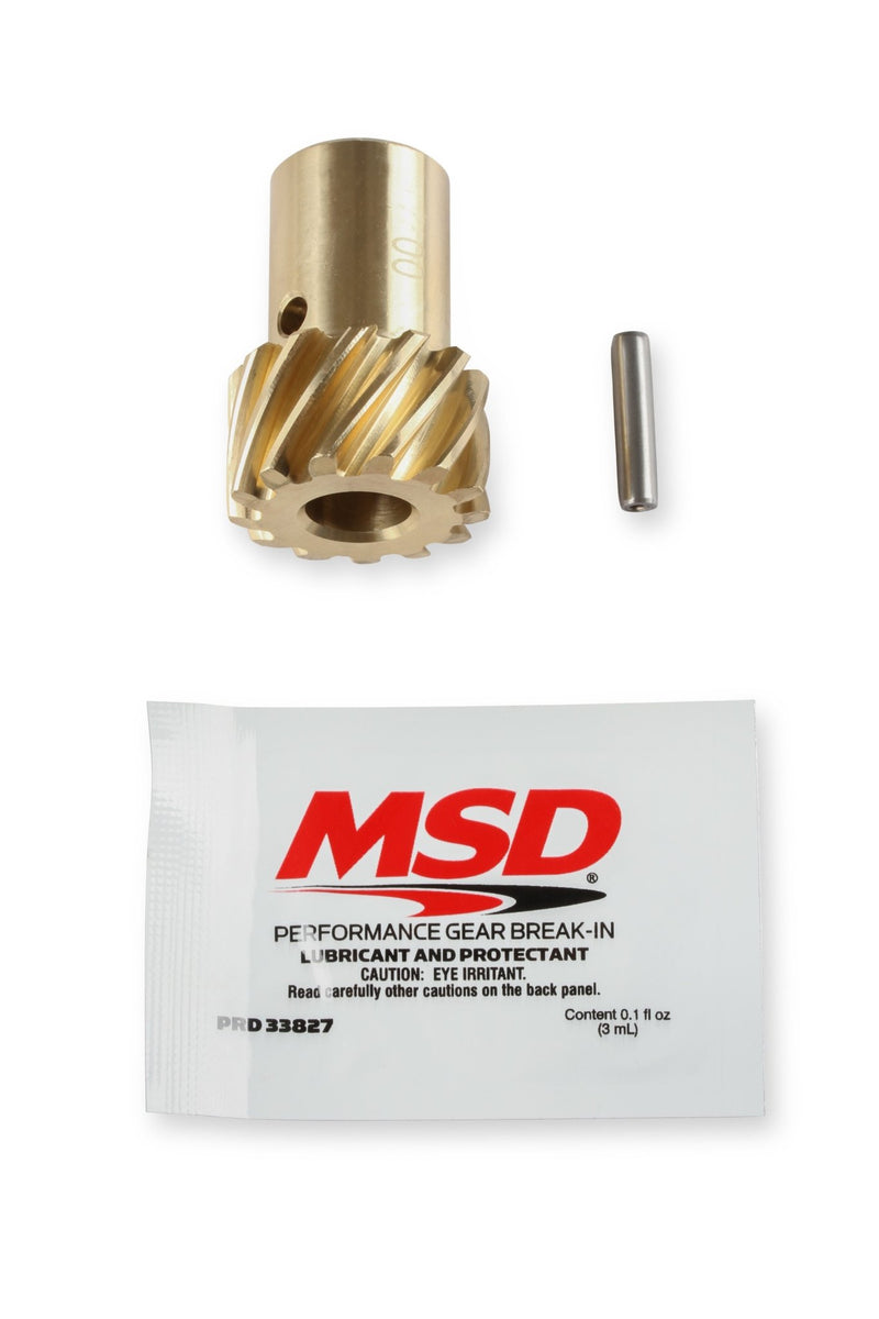 Chevy Bronze Distributor Gear .500"ID MSD Autoparts