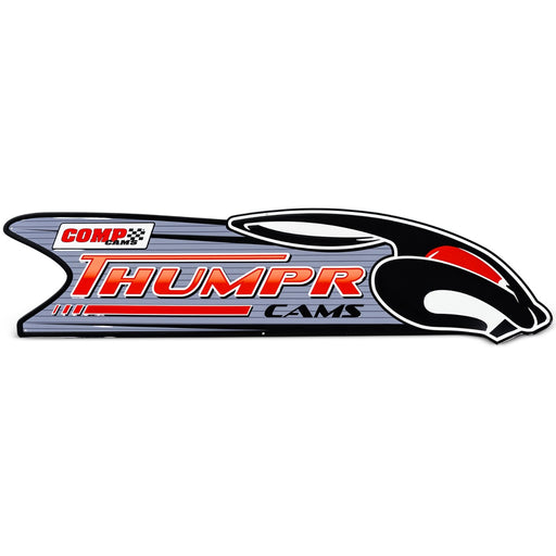 COMP Cams Thumpr Garage Tin Sign EDELBROCK Autoparts