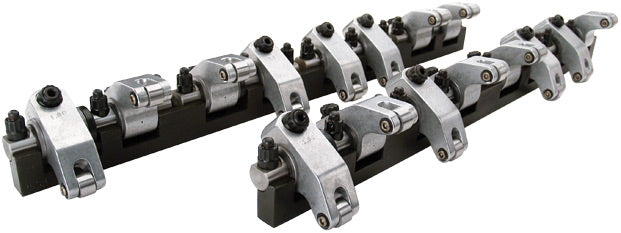 Shaft Mount Aluminum Rocker Arms; Small Block Chevy, Brodix Track 1, 1.6/1.5 Ratio