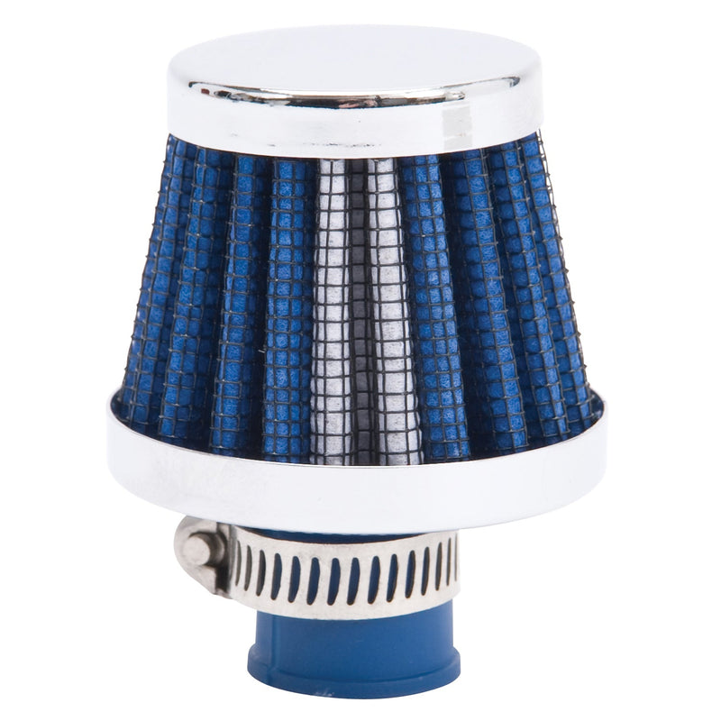 Conical Valve Cover Breather with 9mm Inlet in Blue Element EDELBROCK Autoparts