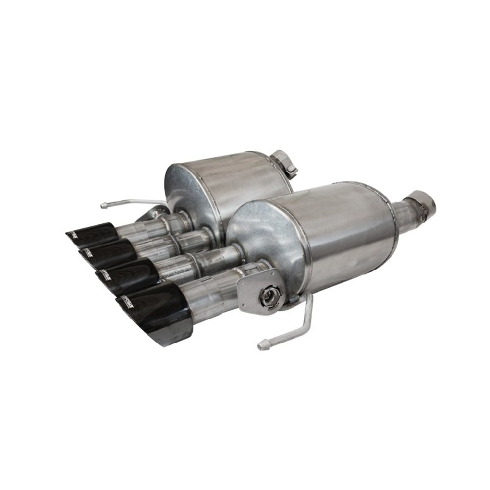 Corsa 2014-2019 Chevrolet Corvette C7 6.2L 2.75in Xtreme Valve-Back w/ Dual NPP & Quad Black Tips 14776BLK S-CORSA EXHAUST