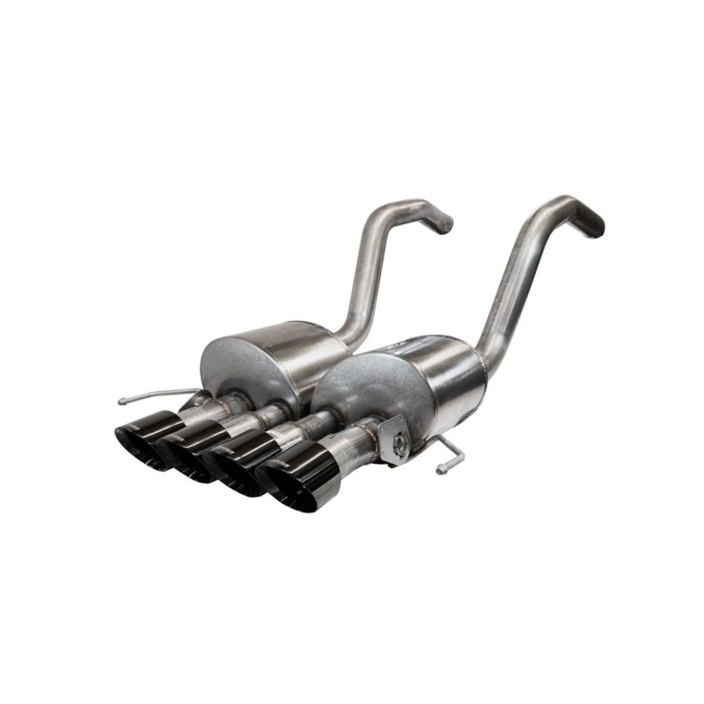 Corsa 2014-2019 Chevrolet Corvette C7 Z06 6.2L 2.75in Xtreme Axle-Back w/ Dual NPP & Quad Black Tips 14777BLK S-CORSA EXHAUST