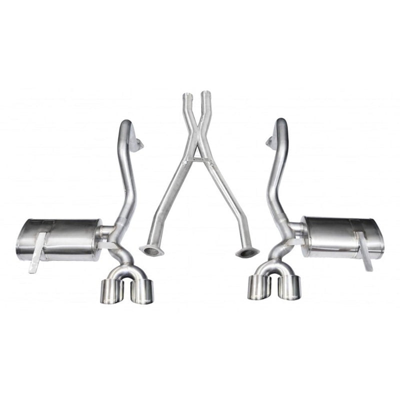 Corsa 97-04 Chevrolet Corvette C5 Z06 5.7L V8 Polished Xtreme Cat-Back + XO Exhaust 14962 - DSP PERFORMANCE MOTORSPORTS