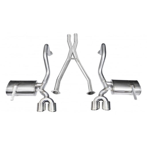 Corsa 97-04 Chevrolet Corvette C5 Z06 5.7L V8 Polished Xtreme Cat-Back + XO Exhaust 14962 - DSP PERFORMANCE MOTORSPORTS