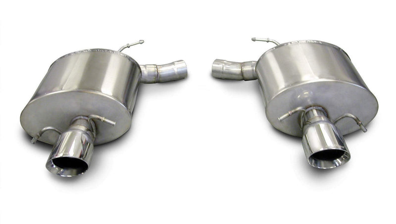 Corsa Sport, Touring / 2.5 in Axle-Back 4.0 in Single Tips | 2009-2014 Cadillac CTS-V Sedan (14941, 14940) S-CORSA EXHAUST Autoparts