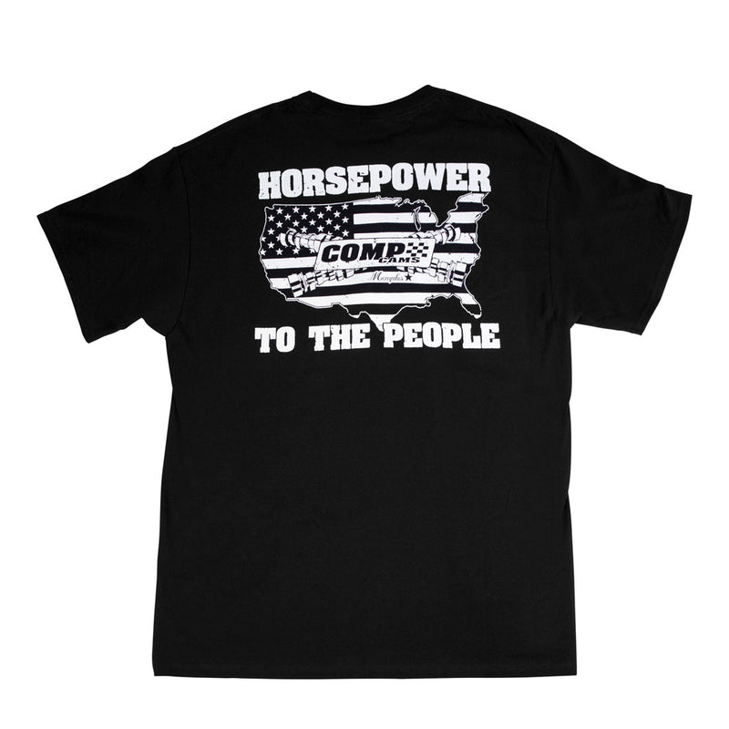 COMP Cams Horsepower To The People T-Shirt EDELBROCK Autoparts