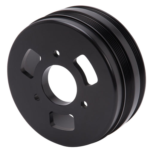 Crankshaft Drive Pulley Adapter with Corvette Belt Offset (Enforcer LS Kits) EDELBROCK Autoparts