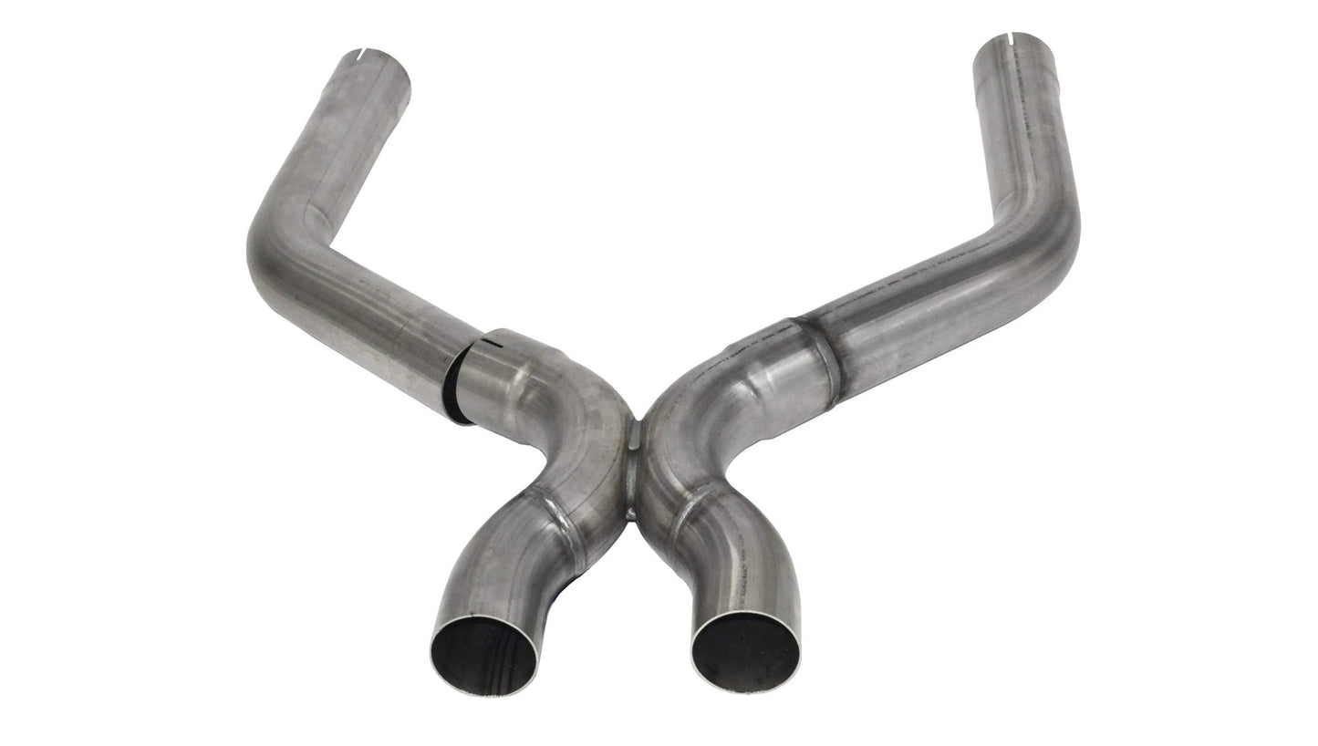 Cut & Clamp / 2.75 in X-Pipe | 2013-2014 Ford Mustang GT500 (14322) Corsa Autoparts