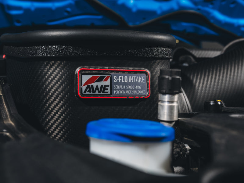 AWE Tuning 24-26 Ford S650 Mustang GT/Dark Horse S-FLO Carbon Intake AWE Tuning Cold Air Intakes