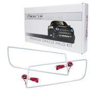 Oracle Chevrolet Camaro Non-RS 14-15 LED Halo Kit Square Style - White ORACLE Lighting Headlights