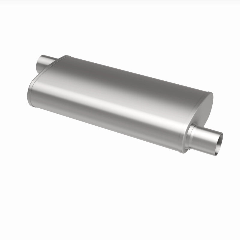 MagnaFlow Muffler Trb SS 4X9 18 2.5/2.5