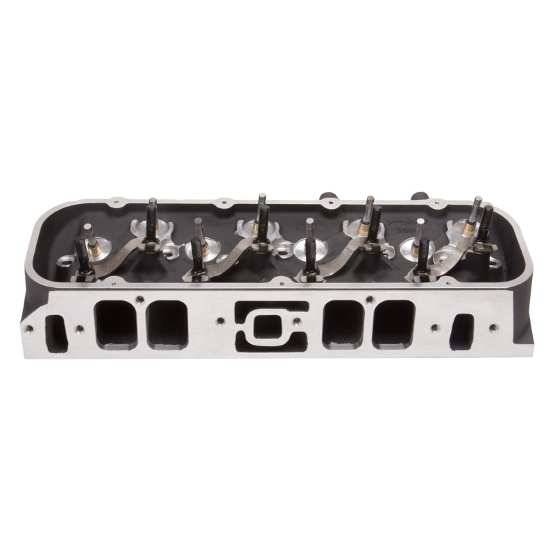 Edelbrock Single Marine BBC Rect Port Head w/ Valves Edelbrock Heads