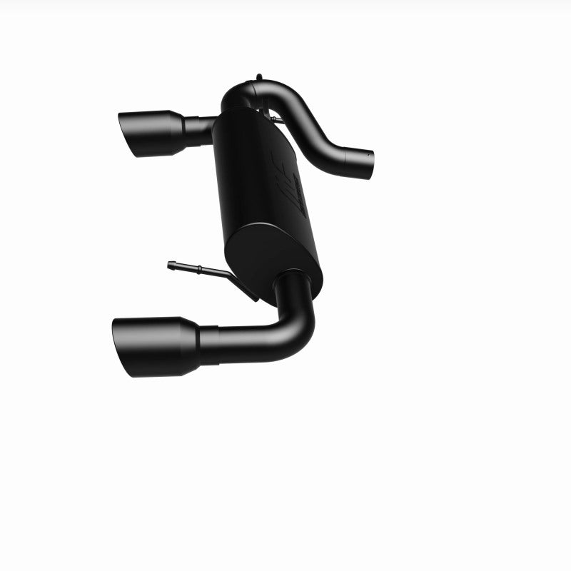 MagnaFlow 2021 Ford Bronco 2.3L I-4 Axle-Back Exhaust w/ Dual Split Rear Style Exit- Black Tips