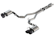 Borla 2020 Ford GT500 5.2L AT 3in ATAK CatBack Exhaust w/ Carbon Fiber Tips Borla Catback