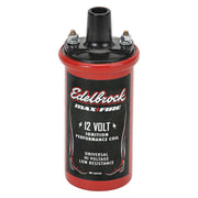 Edelbrock Ignition Coil 12V Canister Style 1.4 Ohm Primary Resistance Edelbrock Ignition Coils - Upgrade