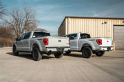 Corsa 2022-2025 Ford F-150 SuperCrew/5.5ft Bed 5.0L V8 Xtreme Cat-Back Dual Rear Exit-Black PVD CORSA Performance Catback