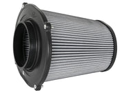 aFe Quantum Pro DRY S Air Filter Inverted Top - 5in Flange x 8in Height - Dry PDS aFe Cold Air Intakes