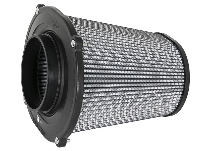aFe Quantum Pro DRY S Air Filter Inverted Top - 5in Flange x 8in Height - Dry PDS aFe Cold Air Intakes