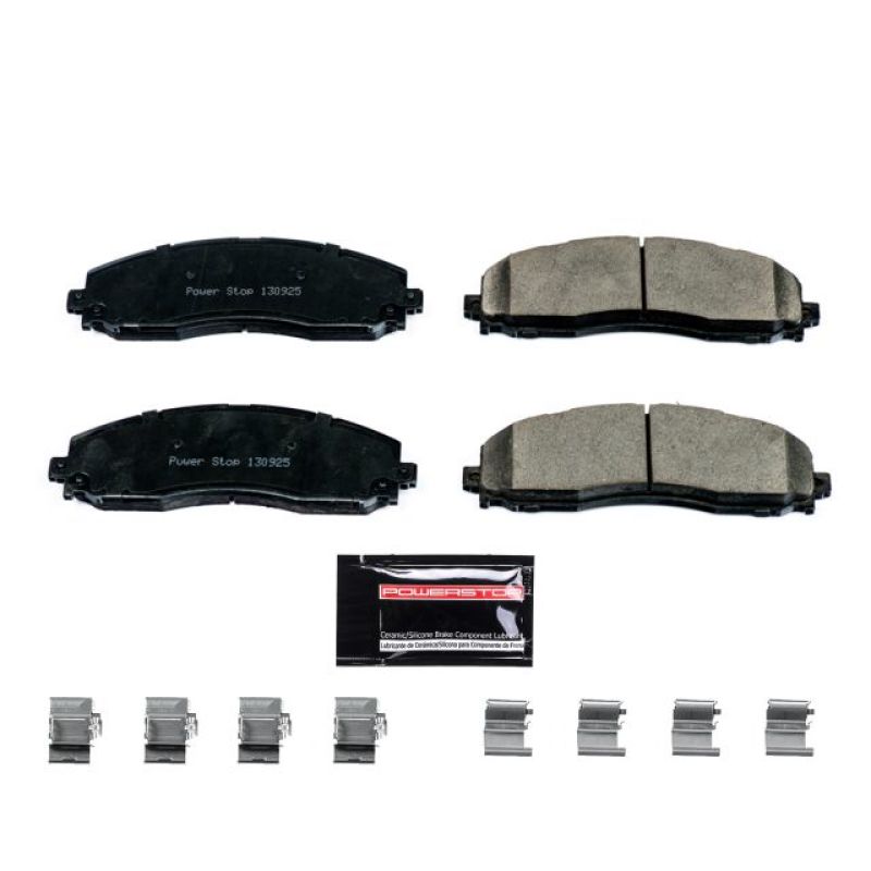 Power Stop 13-19 Ford F-250 Super Duty Rear Z23 Evolution Sport Brake Pads w/Hardware PowerStop Brake Pads - Performance